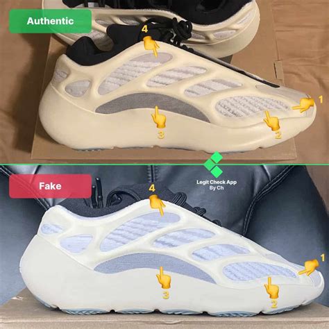 adidas yeezy 700 fake vs real|is yeezy shoe store legit.